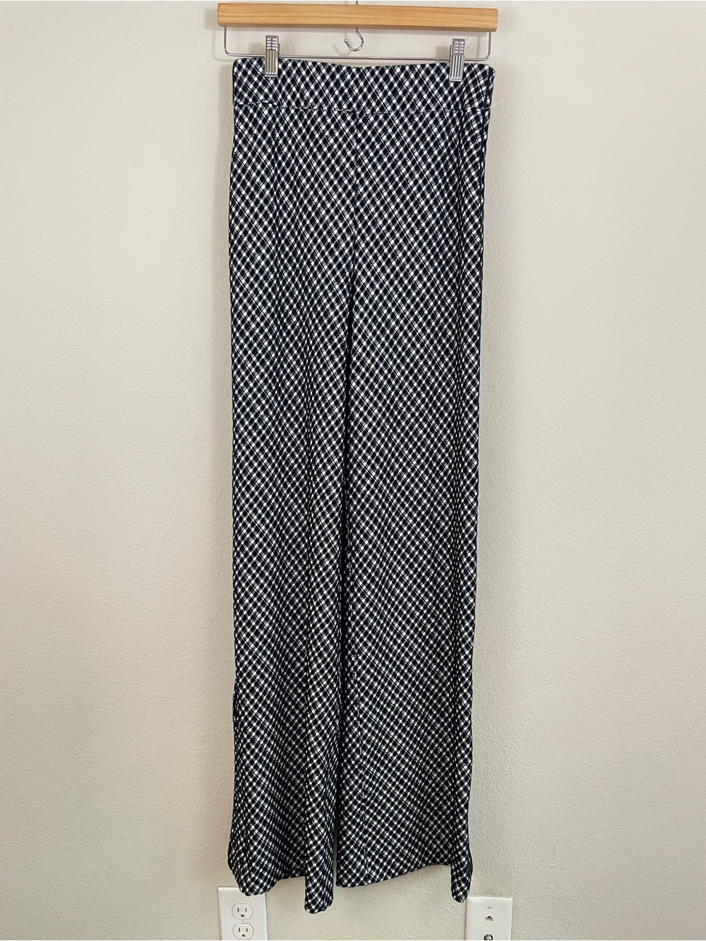SPANX Smooth Perfect Fit Ponte Wide Leg Pant In Jacquard Size Small - Picture 2 of 10